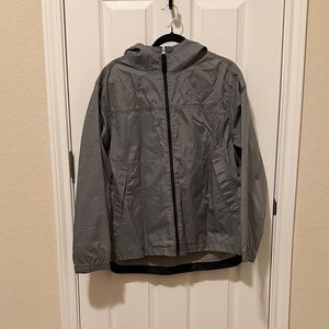 GAP Charcoal Utility Jacket with Hood